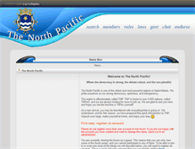 Tablet Screenshot of forum.thenorthpacific.org
